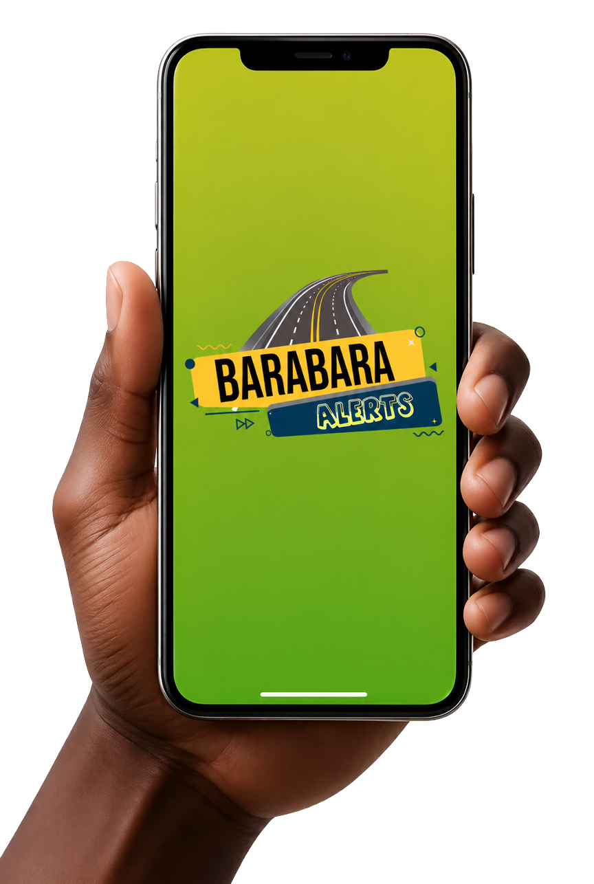 Barabara Alerts mobile preview